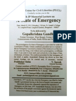 A State of Emergency 
