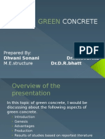 Green Concrete Seminar