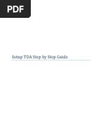 Setup TDA Step by Step Guide