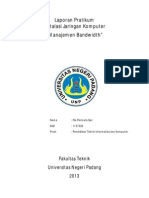 Laporan 10 - Manajemen Bandwidth - PDF