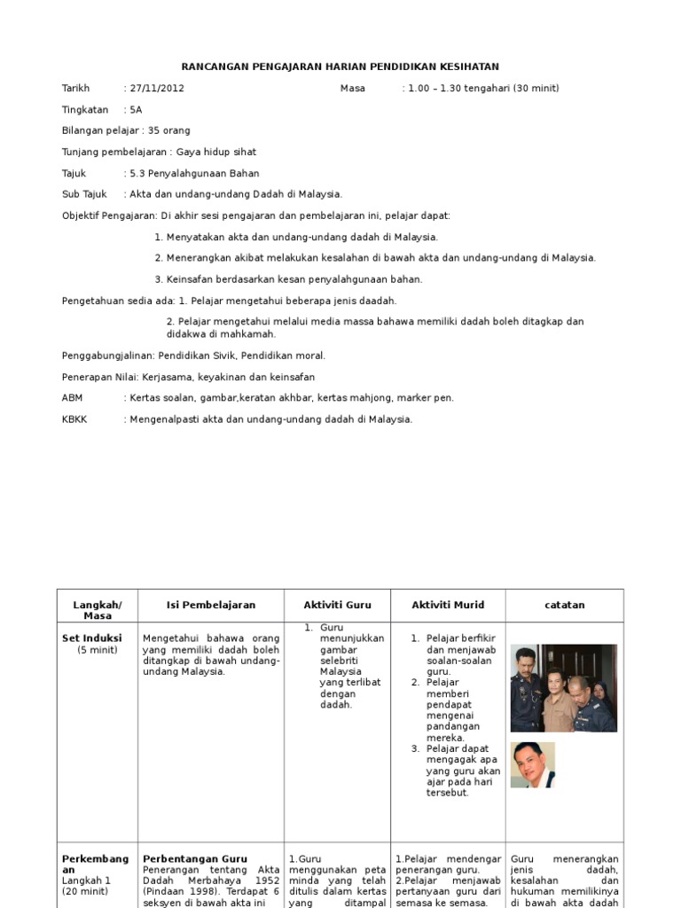 Rph Pk T 5 Akta Dadah Pdf