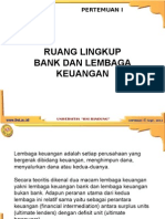 Bank dan Lembaga Keuangan