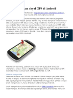 Menguatkan Sinyal GPS Android