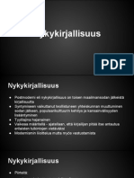 Nykykirjallisuus: Sarjakuva