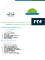 PMI PMP Project Management Professional Course Content - Practical-methods.com