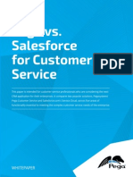Pega vs Salesforce for Customer Service