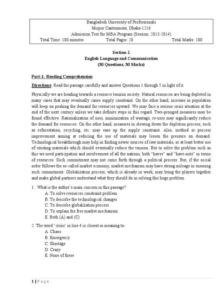 Esl mba content examples picture