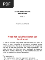 Value Measurement Presentation