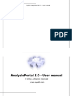 AnlysisPortal - User Manual
