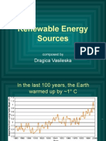 Renewable Energy Sources: Dragica Vasileska