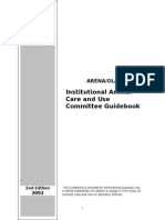 Institutional Animal Care and Use Committee Guidebook: Arena/Olaw