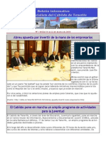 Boletín del Grupo Socialista del Cabildo de Tenerife 118. 16 - 22 de marzo 2015