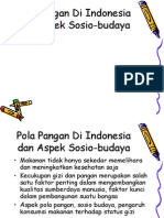 Kul.11. Pola Pangan Di Indonesia Dan Aspek Sosio-Budaya