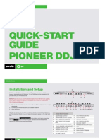 Pioneer DDJ-SX Quickstart Guide for Serato DJ