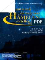 Zelfgemaakte Hamelen Poster