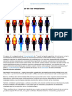 Mapa Corporal de las Emociones | PDF | Las emociones | Amor