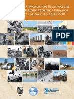 Informe de La Evaluación Regional Del Manejo de Residuos Sólidos Urbanos en América Latina y El Cari 2010