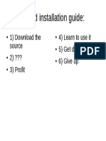 Linrad Installation Guide:: 1) Download The Source 2) ??? 3) Profit 4) Learn To Use It 5) Get Depressed 6) Give Up