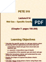 Wet Gas PVT Analysis