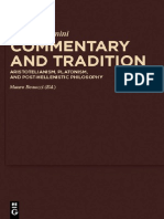 Donini-Commentary and Tradition_ Aristotelianism, Platonism, And Post-Hellenistic Philosophy