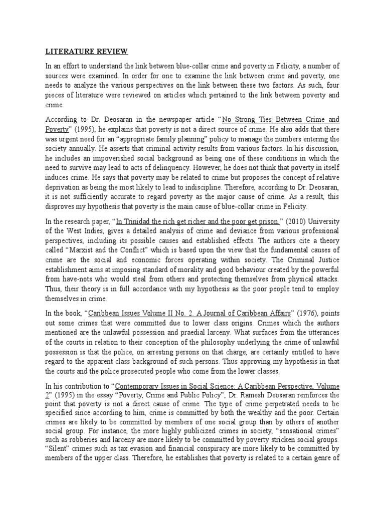 Elements of literature review picture