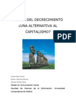 Teoría Del Decrecimiento. ¿Una Alternativa Al Capitalismo?