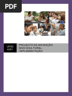 Índice Manual Ufcd 4281 - Projecto de Animação Sociocultural Implementação