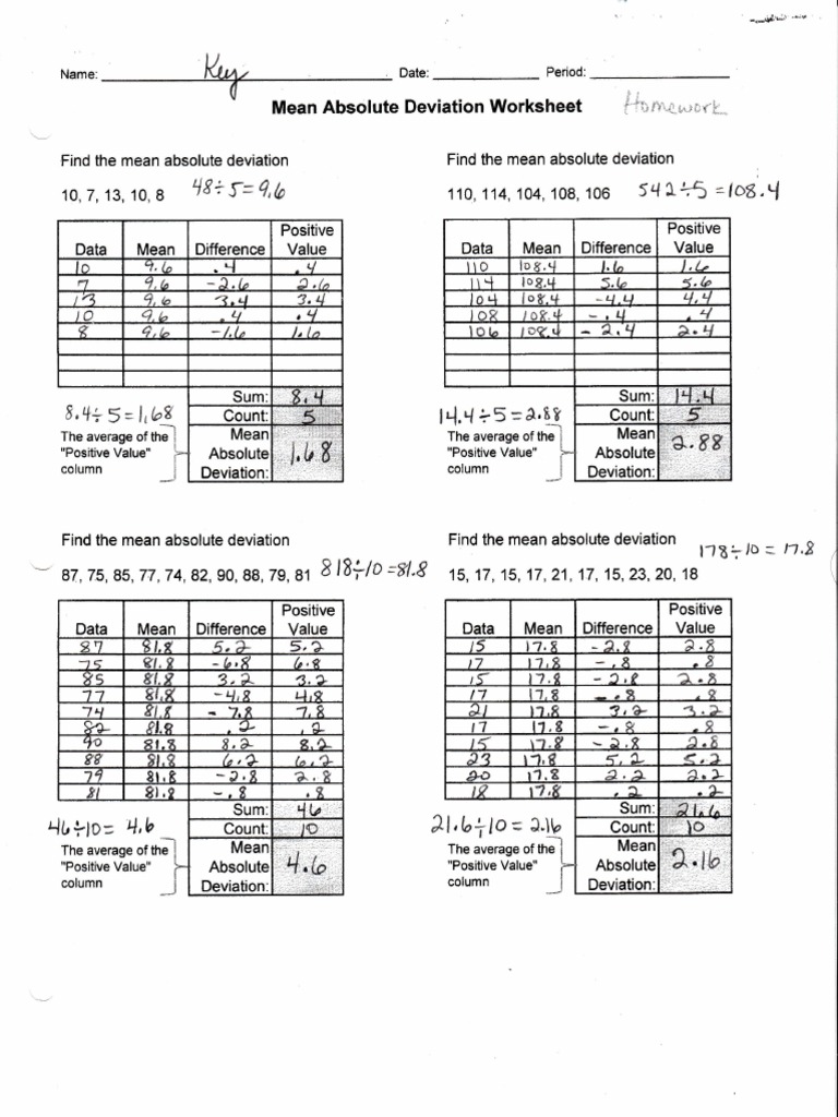 key-hwk-mean-absolute-deviation-pdf