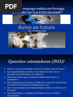 O Futuro Do Emprego Médico Em Portugal 