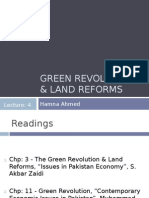 Green Revolution and Land Reforms