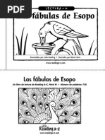 Fábulas de Esopo LAV2025 | PDF | Animales domesticados | Zoología