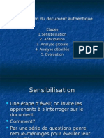 L - Exploitation Du Document Authentique