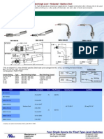 Your Single Source For Float Type Level Switches: SM-1000-SS SM-1100-SS SM90-1000-SS SM90-1100-SS