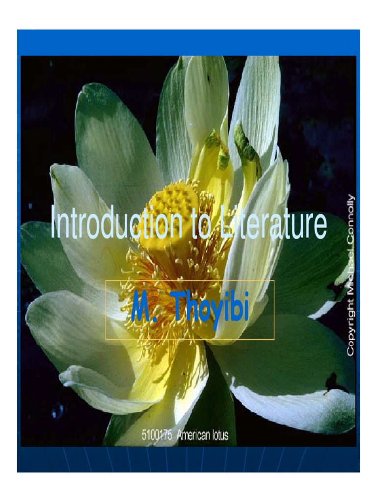 What Is Literature PDF PDF Genre Poetry