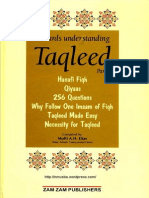 Taqleed Part1 Complete ACompilationOfBookletsOnTheSubjectOfTaqleed