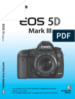 Canon Eos 5d Mark III DSLR Camera