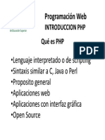 CUN PHP Introduccion