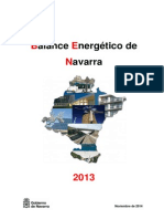 Balance Energetic o Navarra 2013