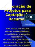 Elaboração de Projetos Para Capitação de Recursos