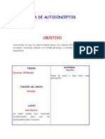 Lista de Autoconceptos