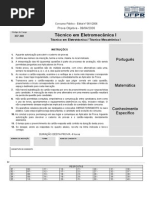 Tecnico Em Eletromecanica Eletrotecnica Mecatronica