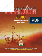 Secondary Curriculum 2010 Vol-1