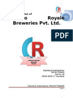 Casino Royale Breweries PV Ltd. - Ravish