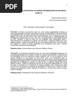 o Uso Audiovisual Ensino Aprendizagem Espanhol