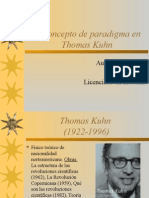 El Concepto de Paradigma en Thomas Kuhn-130804204630-Phpapp02