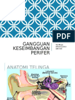 Gangguan Keseimbangan Perifer