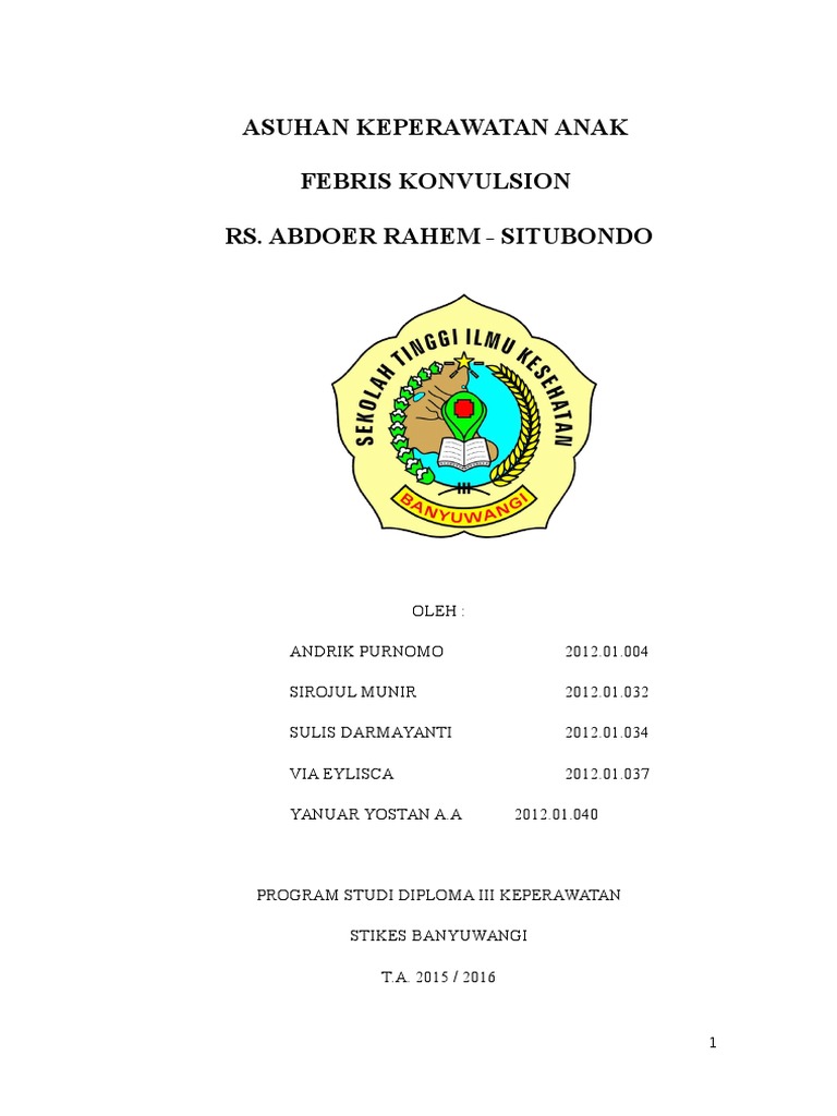 Contoh Askep Febris Pada Anak Pdf - Simak Gambar Berikut