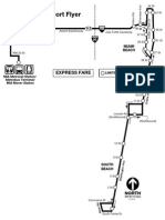 Miami Beach Airport Flyer Route Map
