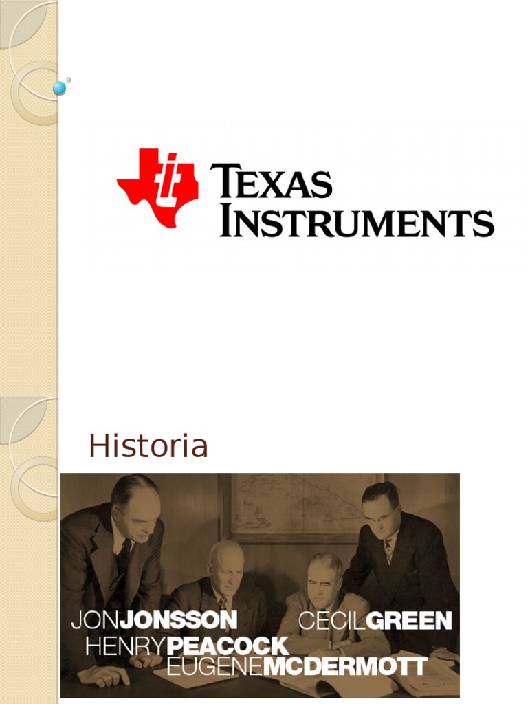 Slogan de Texas Instruments: 