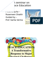 Rose Peace Education Seminar1